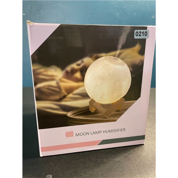 Lot of 1 Moon Lamp Humidifier/Aroma Diffuser for Inside the Home - Brand New!