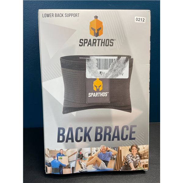 Lot of 1 Sparthos Lower Back Support Back Brace - New