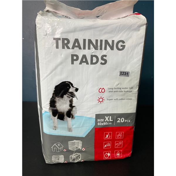 Lot of 1 Pack of Puppy Training Pads - Size XL - 20PC - New
