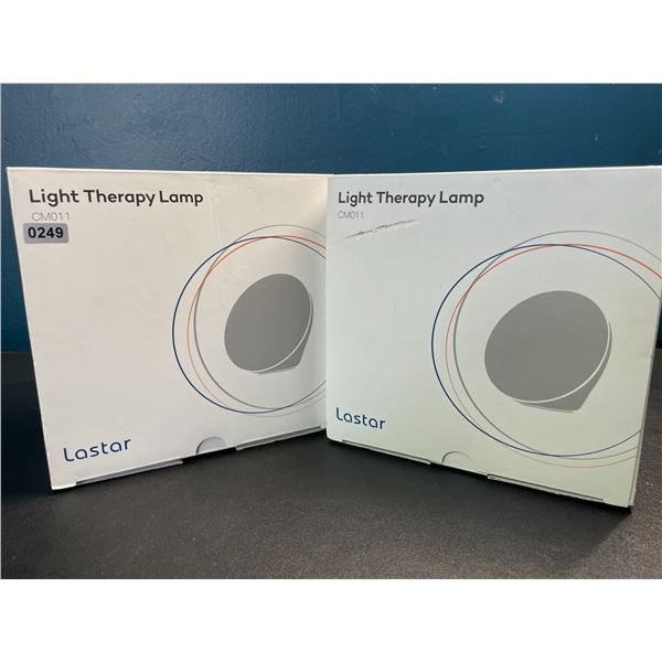 Lot of 2 Lastar Light Therapy Lamps - Brand New!