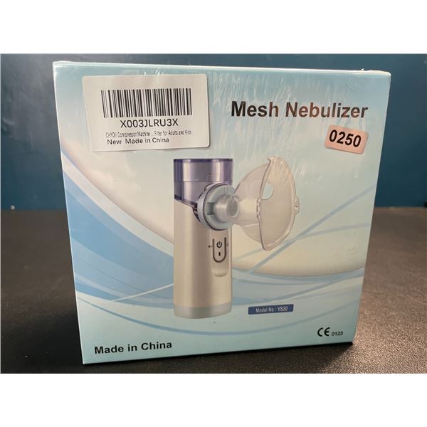 Lot of 1 Mesh Nebulizer - Portable Breathing Aid Device for Asthmatics - Brand New