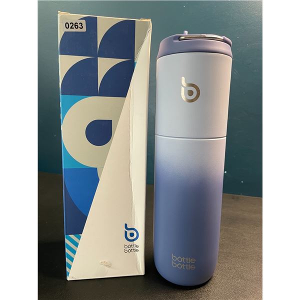 Lot of 1 Bottle Bottle Insulated Infuser Water Bottle - Blue Gradient - 24oz - Brand New