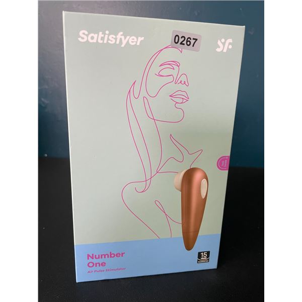 Lot of 1 Satisfyer Number One Air Pulse Stimulator/Sex Toy for Women - Brand New