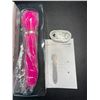 Image 2 : Lot of 1 Hot Pink Rechargeable Vibrator Sex Toy for Women - Brand New