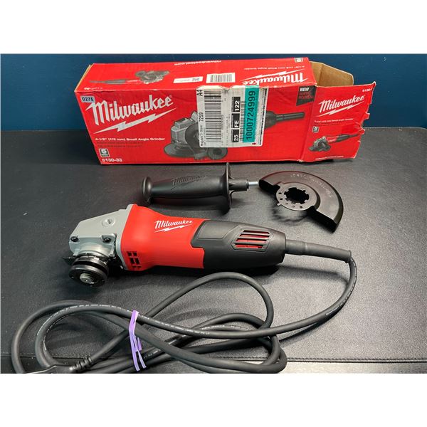Lot of 1 Milwaukee 4-1/2" Small Angle Grinder - Brand New in Box!
