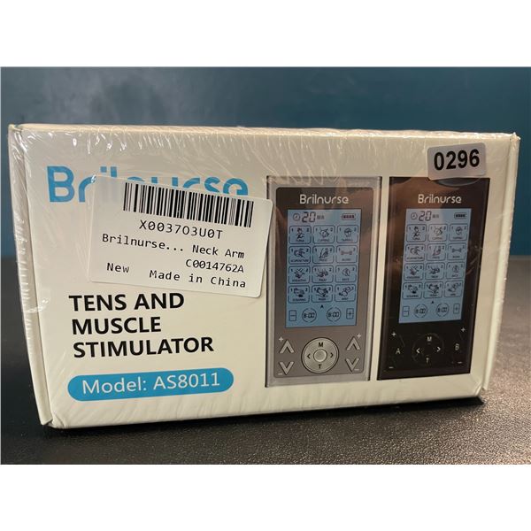 Lot of 1 Brilnurse TENS Device/EMS Muscle Stimulator - Brand New