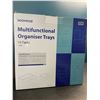Image 1 : Lot of 1 Box of Multifunctional Organizer Trays - 16PCS - Assorted Sizes (See Photo) - Brand New