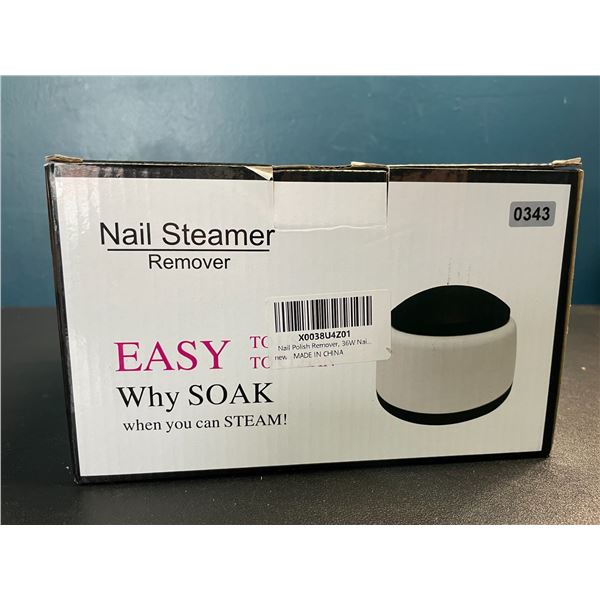 Lot of 1 Nail Steamer Remover - Easily Removes Nail Polish - Brand New