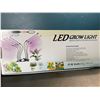 Image 2 : Lot of 1 LED Plant Grow Light for Indoor Plants - 4 Head Full Spectrum Plant Light - Brand New!