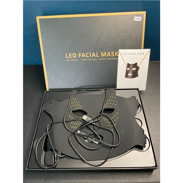 Lot of 1 LED Photon Anti-Aging/Skin Repair Facial Mask - Open Box