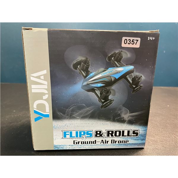 Lot of 1 YDJIA Flip & Rolls Ground-Air Stunt Drone with Remote Control - New
