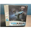 Image 1 : Lot of 1 YDJIA Flip & Rolls Ground-Air Stunt Drone with Remote Control - New
