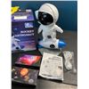 Image 2 : Lot of 1 Rocket Astronaut Galaxy Projector and Night Light