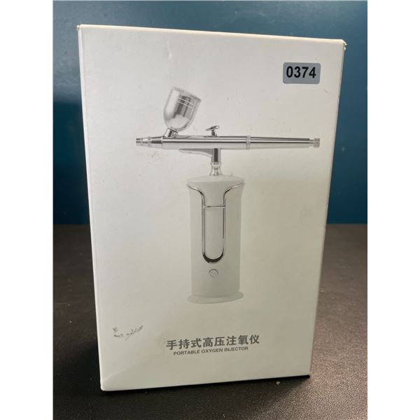Lot of 1 Portable Water Oxygen Sprayer Airbrush Beauty Tool - for Face/Skin Deep Moisturizing - New