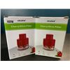 Image 1 : Lot of 2 Veleka Cherry/Olive Pitters - Pits 7 Cherries at Once - Easy-Press Button - Brand New
