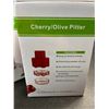 Image 2 : Lot of 2 Veleka Cherry/Olive Pitters - Pits 7 Cherries at Once - Easy-Press Button - Brand New