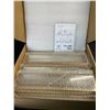 Image 3 : Lot of 1 Box of Danoni Acrylic Sign Holders - Gold - 11 x 8.5" - 6 Pack - Brand New