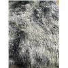 Image 3 : Lot of 1 Large Fuzzy/Fluffy Shag Carpet Area Rug - 6 x 10FT - Dark Grey - Brand New!