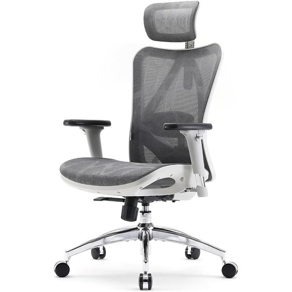 Lot of 1 Sihoo Ergonomic Office Chair w/ Lumbar Support & Adjustable Headrest - NEW