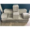 Image 2 : Dreamania 6PC Kids Couch/Toddler Modular Play Couch - Grey - Large 40 in x 22 in Size - NEW