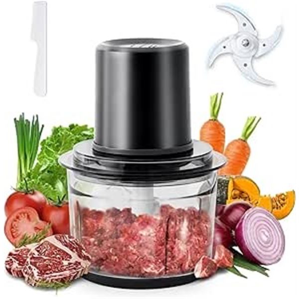 Lot of 1 Olayka Electric Multifunctional Food Processor/Food Chopper - 8 Cup Capacity - New