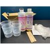 Image 1 : Lot of 1 Crystal Clear Epoxy Resin Kit - 16oz Kit - Brand New!