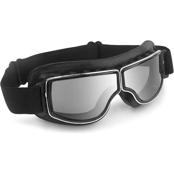 Lot of 3 Motorcycle Goggles - Black - Brand New