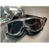 Image 3 : Lot of 3 Motorcycle Goggles - Black - Brand New