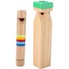 Image 1 : Lot of 2 Packs of Train Whistles/Beech Wooden Slide Whistles - 2pcs Each - Brand New!