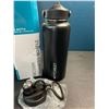 Image 2 : Lot of 1 32oz Vacuum Insulated Water Bottle - Black - New