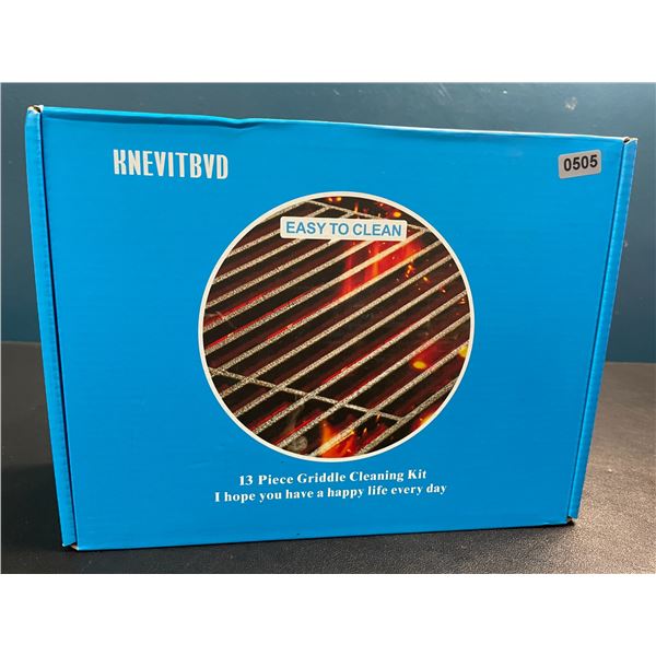 Lot of 1 13-Piece Griddle/Grill Cleaning Kit - Brand New!