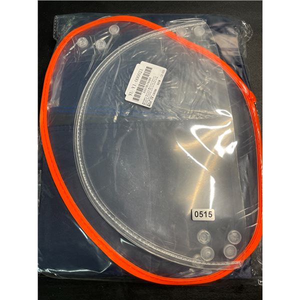 Lot of 1 Universal Motorcycle Raincoat/Outdoor Rain Poncho - New - 4X Large