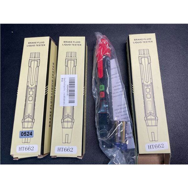 Lot of 3 Brake Fluid Liquid Tester Tools - Brand New
