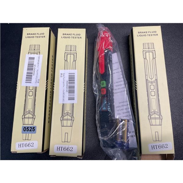 Lot of 3 Brake Fluid Liquid Tester Tools - Brand New