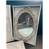 Image 2 : Lot of 3 Decorative Mirrors - 14 inch - Brand New
