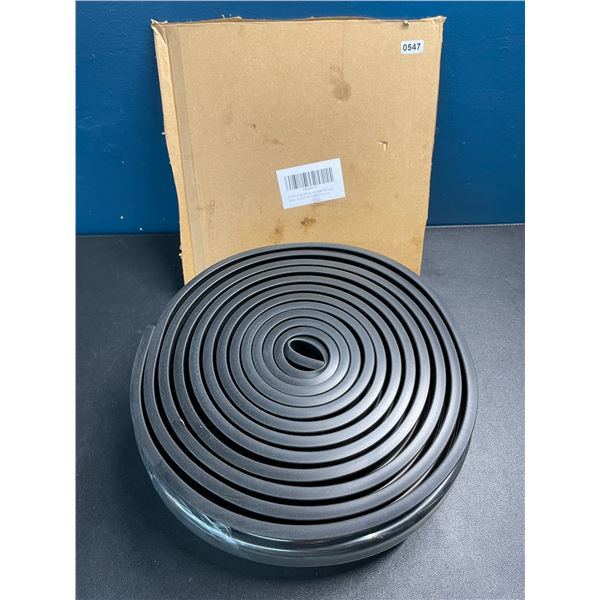 Lot of 1 Weatherproof Garage Door Seal/Bottom Rubber - 1/4inch T-end - 16FT Long - New
