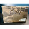 Image 1 : Lot of 1 Box of Air-Dry Clay - 10LBs Box Containing 33pcs - New