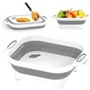 Image 1 : Lot of 2 Collapsible Multi-Function Cutting Boards for Kitchen - NEW