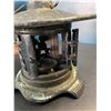 Image 5 : Lot of 2 Vintage Japanese Cast Iron Hanging Garden Lanterns - Used