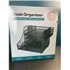 Image 1 : Lot of 1 Large 5-Tier Desk Organizer/Document Tray w/ Drawer, Pencil Cups, File Holders - New