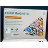 Image 2 : Lot of 3 Boxes of Foam Play Magnets - 42PCS each - Brand New