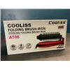 Image 1 : Lot of 1 Cooliss Folding Brush Iron/Folding Hair Brush Styling Tool - Brand New