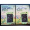 Image 1 : Lot of 2 Dinosaur LCD Writing/Drawing Tablet Doodle Pads for Kids - Brand New