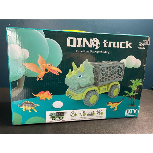 Lot of 1 Dino Truck Toy Play Set - New