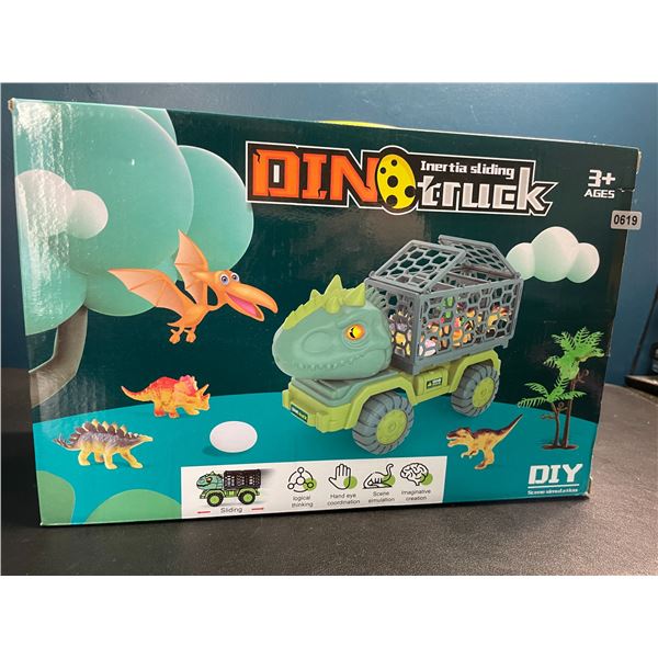 Lot of 1 Dino Truck Toy Play Set - New