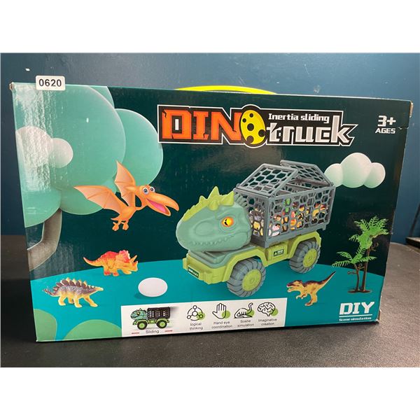 Lot of 1 Dino Truck Toy Play Set - New