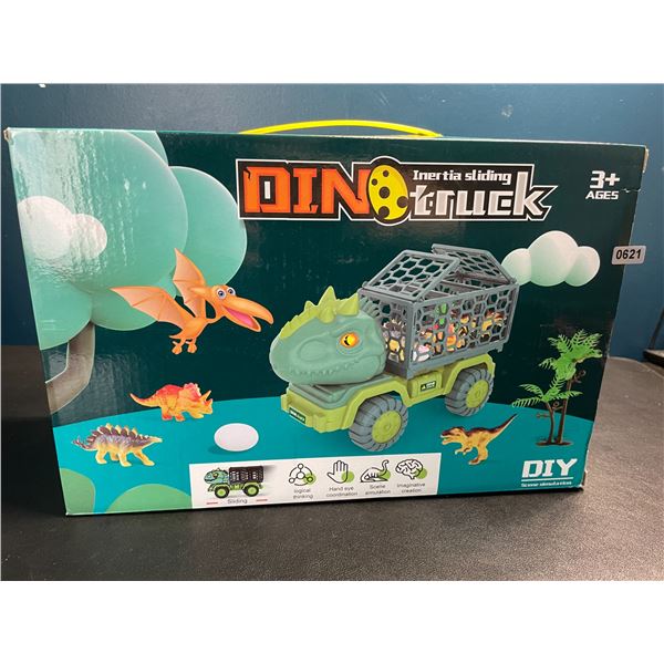 Lot of 1 Dino Truck Toy Play Set - New