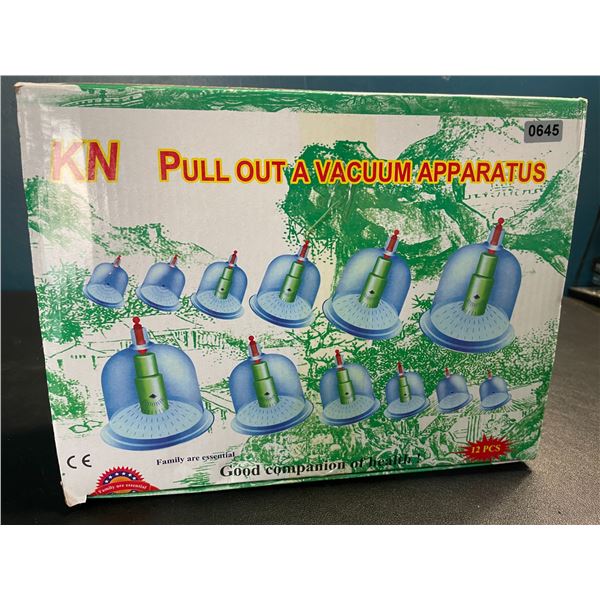 Lot of 1 Chinese Cupping Massage/Cupping Therapy Skin Instrument Set - New