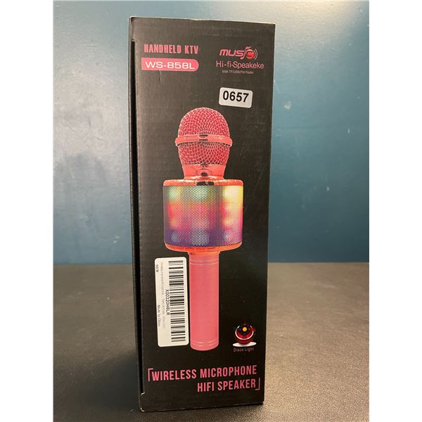 Lot of 1 Wireless Microphone/Karaoke Microphone - Brand New