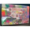 Image 2 : Lot of 2 Sets of Rainbow Loom Bands/Colored Bracelet Making Bands Craft Kits - Brand New